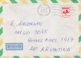 Brasil - 1991 - Airmail - Letter - Sent From Sao Paulo To Buenos Aires, Argentina- Caja 30 - Brieven En Documenten