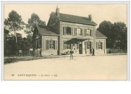 80.SAINT RIQUIER.LA GARE - Saint Riquier