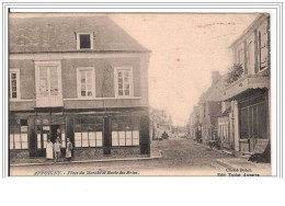 89.APPOIGNY.PLACE DU MARCHE ET ROUTE DES BRIES. - Appoigny