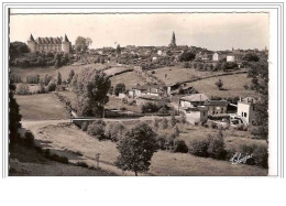 87.ROCHECHOUART.VUE D'ENSEMBLE.CPSM. - Rochechouart