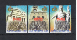 2006 SAN MARINO SET MNH ** 2089/2091 100° Ann. Arengo Dei Capi Famiglia - Unused Stamps