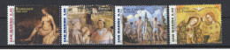 2006 SAN MARINO SET MNH ** 2098/2101 Arte, Dipinti - Unused Stamps