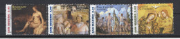 2006 SAN MARINO SET MNH ** 2098/2101 Arte, Dipinti - Ungebraucht