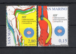 2006 SAN MARINO SET MNH ** 2114/2115 Ann. Fondazione Federazione Int. Ginnastica - Unused Stamps