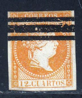 Espagne 1857 Yvert 44 (*) TB Neuf Sans Gomme - Unused Stamps