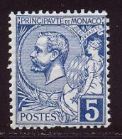 Monaco 1891 Yvert 13 ** B - Nuevos