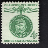 219953390 1960 SCOTT 1168 (XX)  POSTFRIS MINT NEVER HINGED  - Champion Of Liberty - GARIBALDI - Neufs