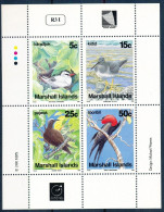 MARSHALL ISLANDS 1990 - AVES - PAJAROS - 279/282** ó HB-9** - Marshall Islands