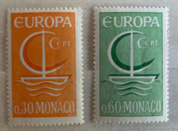 (2 X) - CEPT MONACO 1966 Mi-Nr. 835-836 MNH - 1966