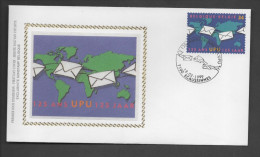 FDC Zijde : Nr 2814 Stempel: 7190 Ecaussinnes - 1991-2000