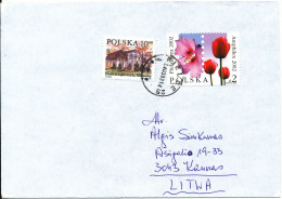 Poland Cover Sent To Lithuania 24-3-2003 Topic Stamps - Covers & Documents