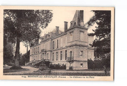 BRIENON SUR ARMANCON - Le Château Vu Du Parc - Très Bon état - Brienon Sur Armancon