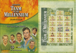 Irland 1999 Millennium Gaelic Football 1150/64 ZD- Bogen Postfrisch (SG95435) - Unused Stamps