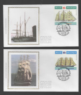 FDC Zijde : Nr 2608/11 Stempel: 8380 Zeebrugge - 1991-2000