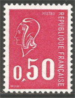 346 France Yv 1664 Marianne Béquet 50c Bonnet Phrygien Phrygian Cap MNH ** Neuf SC (1664-1b) - 1971-1976 Marianne De Béquet