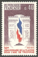 347 France Yv 1777 Flamme Arc Triomphe Drapeau Flag MNH ** Neuf SC (1777-1e) - Stamps