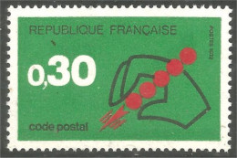 347 France Yv 1719 Code Postal 30c MNH ** Neuf SC (1719-1b) - Code Postal