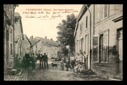 55 - VAVINCOURT - RUE STE-GENEVIEVE - EDITEUR  ILLISIBLE - Vavincourt