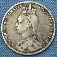 Great Britain •  Shilling  1891 • Victoria • Royaume-Uni • [24-597] - I. 1 Shilling