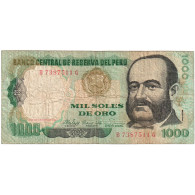 Pérou, 1000 Soles De Oro, 1981, KM:122a, TB+ - Peru