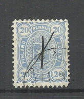 FINLAND FINNLAND 1881/82 Michel 16 B O - Usados