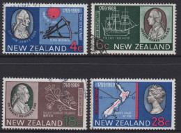 NEW ZEALAND 1969 "COOK CENTENARY SET VFU - Oblitérés