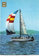 CPSM Plaisir De La Voile En Bretagne-Timbre        L2838 - Sailing