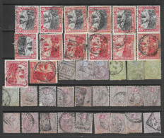 Great Britain - Jamaica - Giamaica COLLECTION OF REVENUE STAMPS FROM 1900S ONWARDS TOTAL 38 - Jamaïque (...-1961)