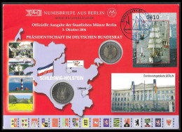 GERMANY DEUTSCHLAND - Numisbrief AUS BERLIN SERIE BUNDESLANDER  Mit 2 Euro X 2  Schleswig-Holstein 2006 A - Germany