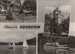 53150 - Talsperre Kriebstein - U.a. Boot Kriebstein - Ca. 1965 - Mittweida