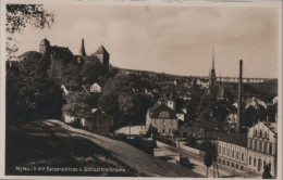 61728 - Mylau - Mit Kaiserschloss Und Göltzschtalbrücke - Ca. 1950 - Mylau