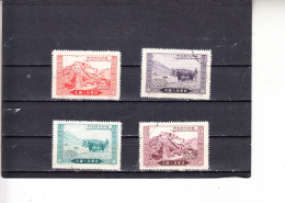 CINA  1952 -Yvert   967/70° - Annessione Tibet - Gebruikt