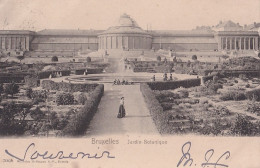 A18- BRUXELLES - JARDIN BOTANIQUE  - 1903 - ( 2 SCANS ) - Bossen, Parken, Tuinen