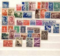 1948 Compl.- MNH Yv.Nr-570/607 +P.A.52/55 Bulgarie / Bulgaria - Komplette Jahrgänge