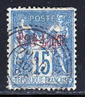 Port-Lagos 1893 Yvert 3 (o) B Oblitere(s) - Gebruikt