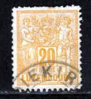 Luxembourg 1882 Yvert 53 (o) B Oblitere(s) - 1882 Allégorie