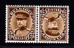 Belgique 1932 Yvert 341a ** TB Paires - 1932 Cérès Et Mercure