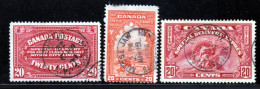 Canada Express 1922 Yvert 2 - 3 - 6 (o) B Oblitere(s) - Exprès