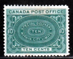 Canada Express 1898 Yvert 1 (*) TB Neuf Sans Gomme - Eilbriefmarken