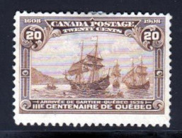 Canada 1908 Yvert 92 (*) B Neuf Sans Gomme - Unused Stamps