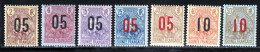 Guinee 1912 Yvert 55 / 57 - 59 / 62 * TB Charniere(s) - Neufs