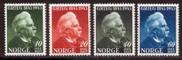 Norvege 1943 Yvert 249 / 252 ** TB - Unused Stamps
