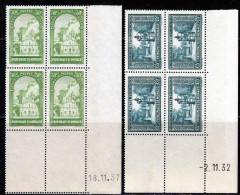 Monaco 1933 Yvert 122 - 124 ** TB Coin Date - Unused Stamps