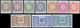 Monaco Taxe 1946 Yvert 29 / 38 ** TB - Postage Due