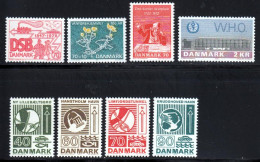 Danemark 1972 Yvert 537 / 544 ** TB - Neufs