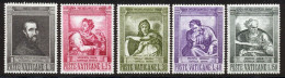 Vatican 1964 Yvert 405 / 409 ** TB Coin De Feuille - Neufs