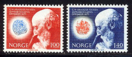 Norvege 1973 Yvert 614 / 615 ** TB Coin De Feuille - Ungebraucht