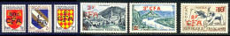 Reunion 1953 Yvert 307 / 311A - 314 ** TB - Nuevos