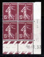France 1924 Yvert 189 ** TB Coin Date - ....-1929