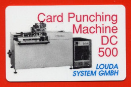 DC 500 Machine à Découper Carte Allemagne Card (K 170) - Autres & Non Classés